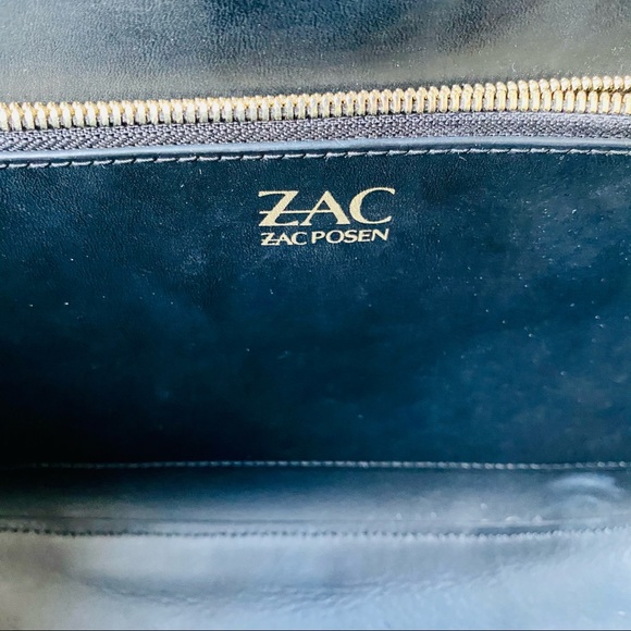 ZAC Zac Posen Black Eartha Iconic Shopper EUC - Picture 15 of 16